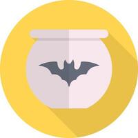 bat bowl vector illustration on a background.Premium quality symbols.vector icons for concept and graphic design.