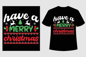 X-mas day or Christmas day t-shirt design vector