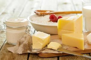 Different dairy products photo