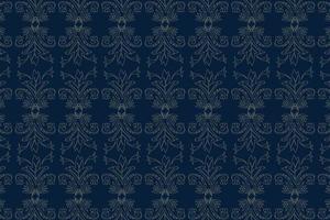 A beautiful  abstract ornamate pattern with crossing thin golden lines background. Seamless pattern design. vector