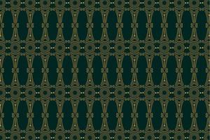 A beautiful  abstract ornamate pattern with crossing thin golden lines background. Seamless pattern design. vector