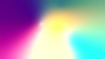 Abstract multicolored gradient glowing background video