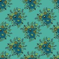 Seamless floral pattern with tropical flowers, watercolor. Vector illustration. ready for print. pattern design