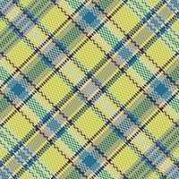Tartan or plaid retro color pattern. vector