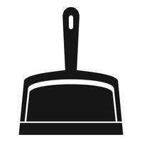 Scoop icon, simple style vector