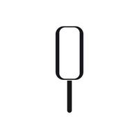 Ice Cream icon, simple style vector