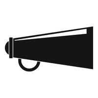 Loudspeaker icon, simple style vector