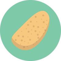 potato vector illustration on a background.Premium quality symbols.vector icons for concept and graphic design.