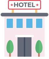 hotel building vector illustration on a background.Premium quality symbols.vector icons for concept and graphic design.