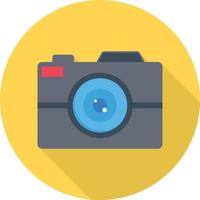 camera vector illustration on a background.Premium quality symbols.vector icons for concept and graphic design.