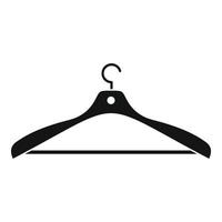 icono de suspensión de ropa, estilo simple vector