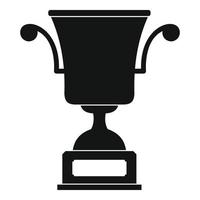 Cup award icon vector simple