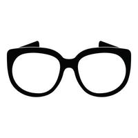 Eyeglasses for sight icon, simple style. vector