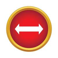 Fullscreen icon, simple style vector