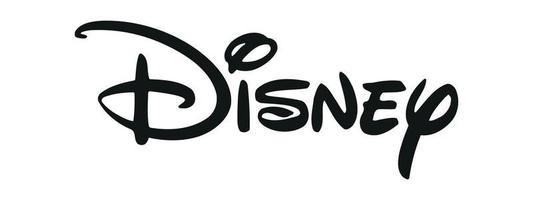 Disney logo on transparent background vector