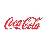 Coca-Cola logo on transparent background