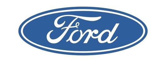 logotipo de ford sobre fondo transparente vector