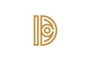 Professional Letter D Logo vector