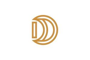 Professional Letter D Logo vector