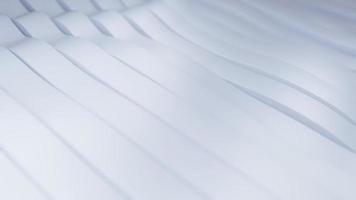 wit achtergrond streep kromme Golf 4k resolutie schoon, naadloos lus video