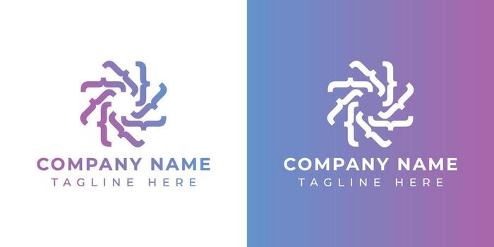 logotipo de vórtice de codificación, adecuado para cualquier negocio relacionado con el código. vector