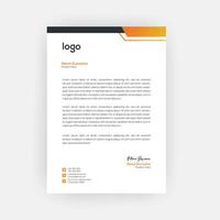 Business corporate Letterhead Template Design vector