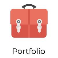 Trendy Portfolio Concepts vector