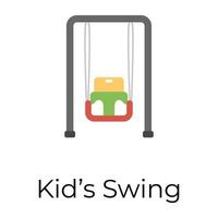 Trendy Swing Concepts vector