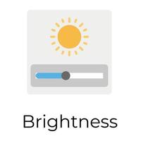 Trendy Brightness Concepts vector