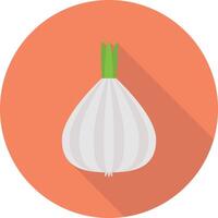 garlic vector illustration on a background.Premium quality symbols.vector icons for concept and graphic design.