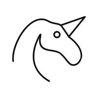 Unicorn Vector Icon