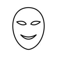 Ancient Face Mask Vector Icon