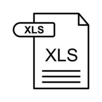 XLS Vector Icon