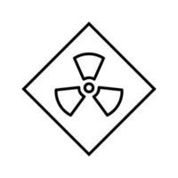 Radiation Vector Icon