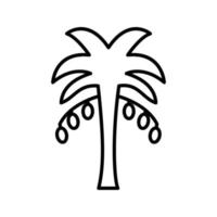 Coconut trees Vector Icon