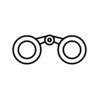 Binoculars Vector Icon