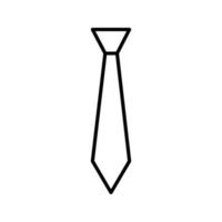 icono de vector de corbata