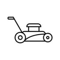 Lawn Mower Vector Icon