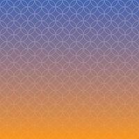 blue and orange gradient background with floral and circle motifs premium and modern suitable for social media vector