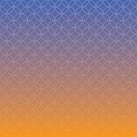 blue and orange gradient background with floral and circle motifs premium and modern suitable for social media vector