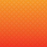 orange gradient background with floral and circle motifs premium and modern suitable for social media vector