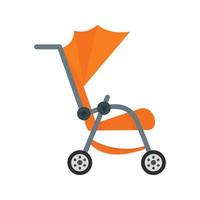 icono de buggy, estilo plano vector