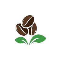 coffee bean icon vector illustration