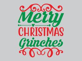 archivo de diseño de camiseta grinch vector