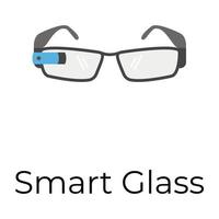 Trendy Smart Glass vector