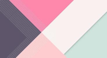 Abstract Paper Colorful Background with Memphis Papercut Style and Pastel Color for Wallpaper vector