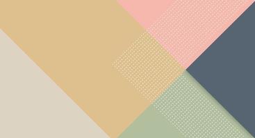 Abstract Paper Colorful Background with Memphis Papercut Style and Pastel Color for Wallpaper vector