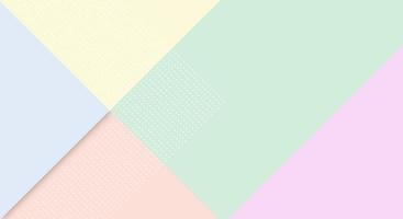 Abstract Paper Colorful Background with Memphis Papercut Style and Pastel Color for Wallpaper vector