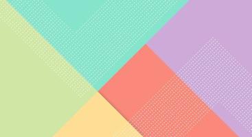 Abstract Paper Colorful Background with Memphis Papercut Style and Pastel Color for Wallpaper vector