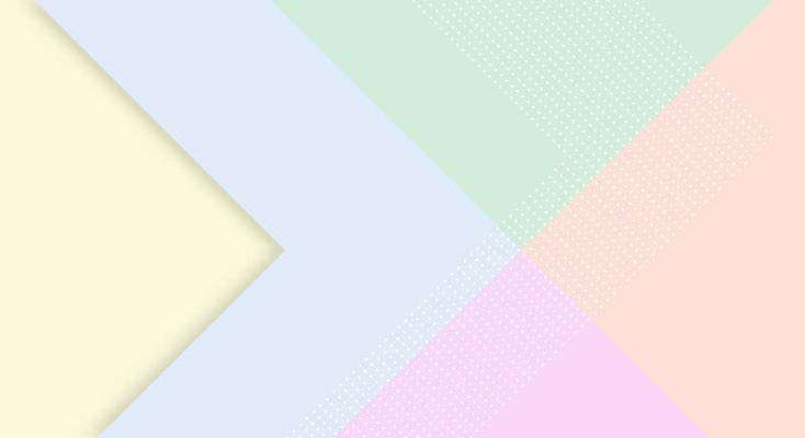 Abstract Paper Colorful Background with Memphis Papercut Style and Pastel Color for Wallpaper